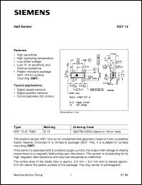 KSY13 Datasheet