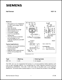 KSY16 Datasheet