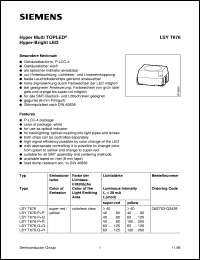 LSYT670-K Datasheet