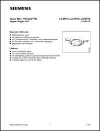 LOM776-PS Datasheet