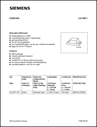 LGQ971-KO Datasheet