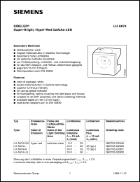 LHA674-M Datasheet