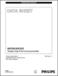 P80C552IFB/08 Datasheet