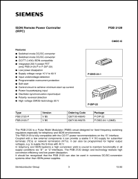 PSB2134H Datasheet