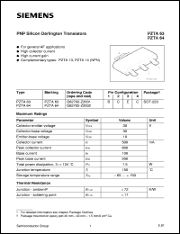 PZTA64 Datasheet