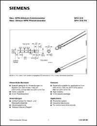 SFH310 Datasheet