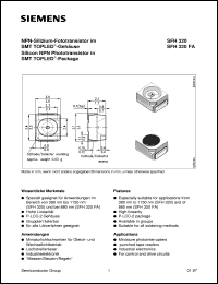 SFH320 Datasheet