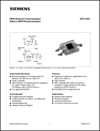 SFH3400-2 Datasheet