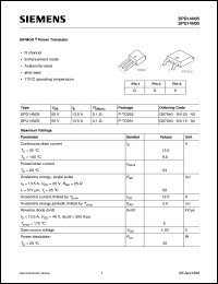 SPU14N05 Datasheet