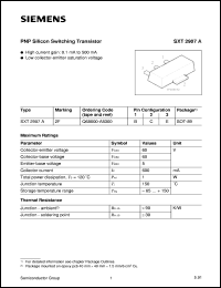 SXT2907A Datasheet