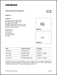 TAA765A Datasheet