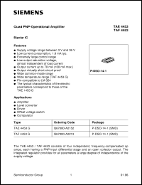 TAE4453G Datasheet