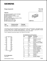 TCA785 Datasheet