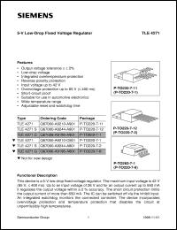 TLE4276V85 Datasheet