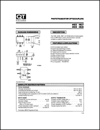 4N27 Datasheet