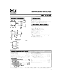 4N36 Datasheet