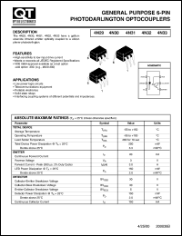 4N32 Datasheet