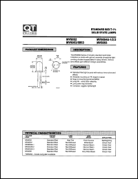 MV5053 Datasheet
