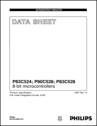 P80C528FFP Datasheet