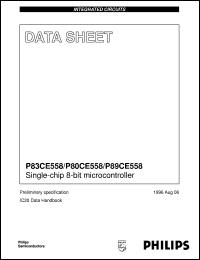 P89CE558EFB/01 Datasheet