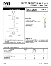 MV8742 Datasheet