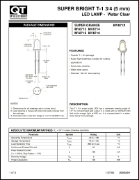 MV8716 Datasheet