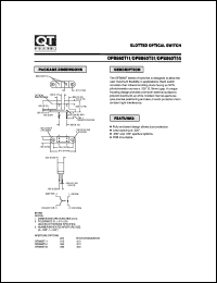 OPB865N11 Datasheet