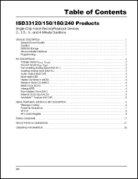ISD33240EI Datasheet