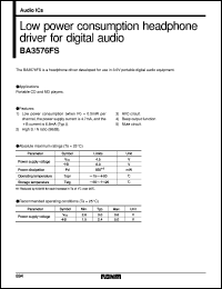 BA3574BFS Datasheet