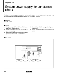 BA3918 Datasheet