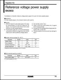 BA3932 Datasheet