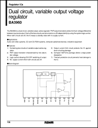BA3960 Datasheet