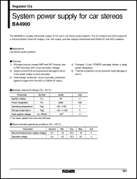 BA4900 Datasheet