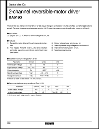 BA6193 Datasheet