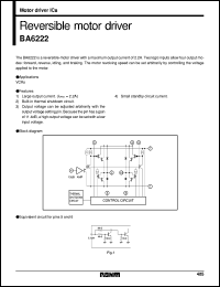 BA6222 Datasheet