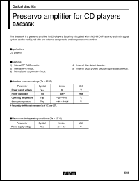 BA6398FP Datasheet