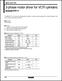 BA6467FP-Y Datasheet