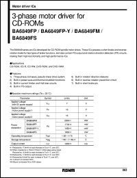 BA6849FP-Y Datasheet