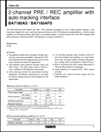 BA7181FS Datasheet