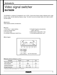 BA7665FS Datasheet