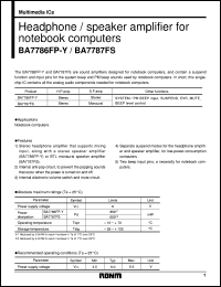 BA7786FP-Y Datasheet