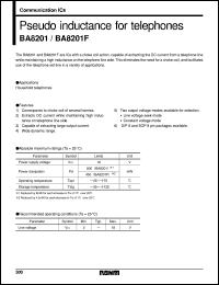 BA8201 Datasheet