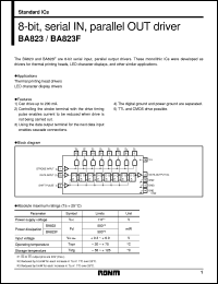 BA823 Datasheet