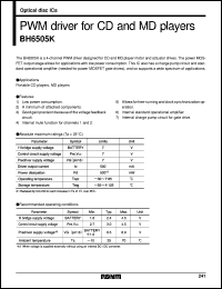 BH6505K Datasheet