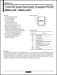 BR93LL46FV Datasheet