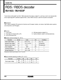 BU1920FS Datasheet