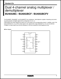 BU4053BCF Datasheet