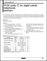 BU8733KV Datasheet