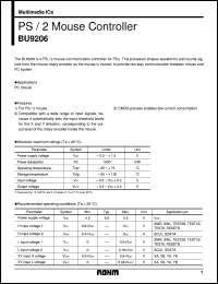 BU9206 Datasheet