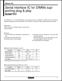 BU9877FV Datasheet